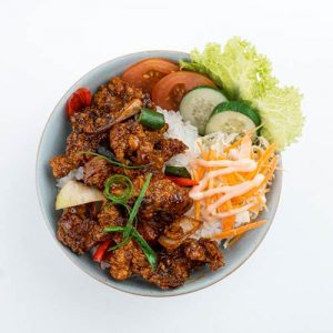Nasi Ayam Kung Pao